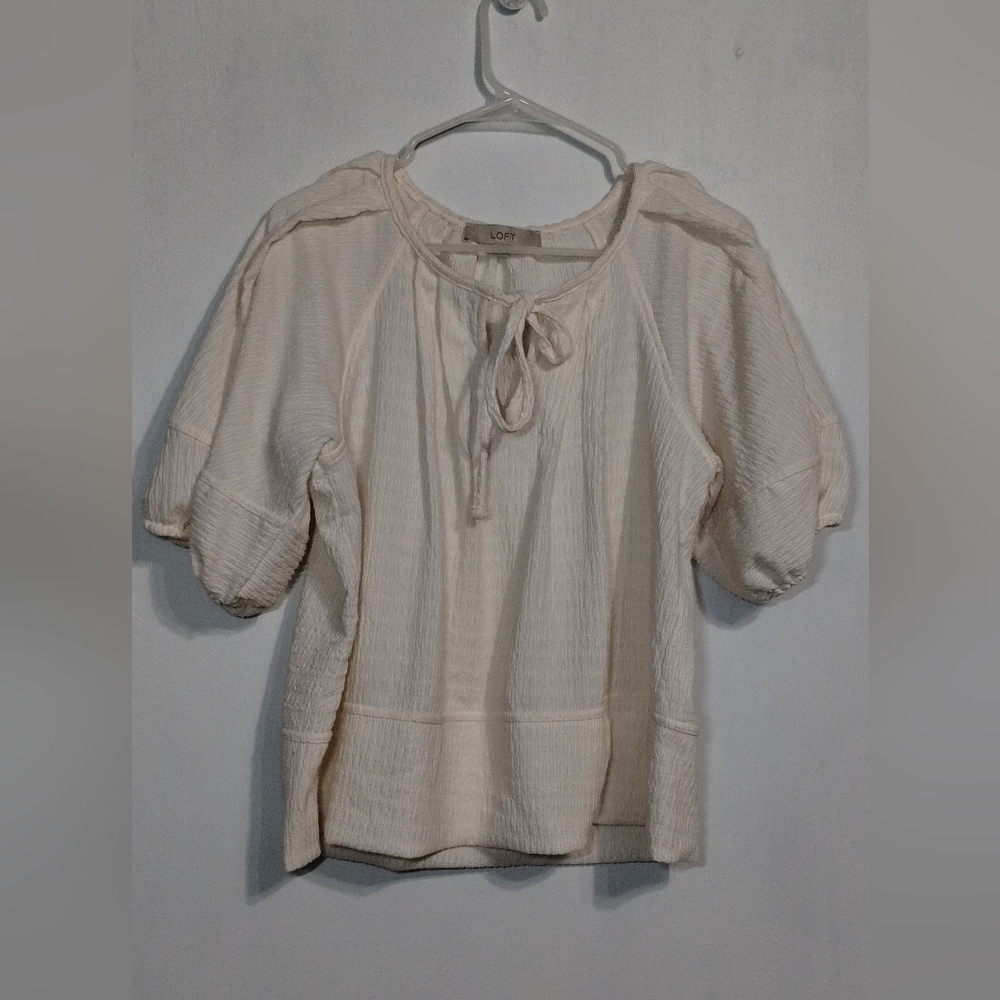 LOFT Ivory Women's Blouse